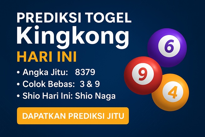 dapatkan prediksi togel kingkong akurat dari kantorbola